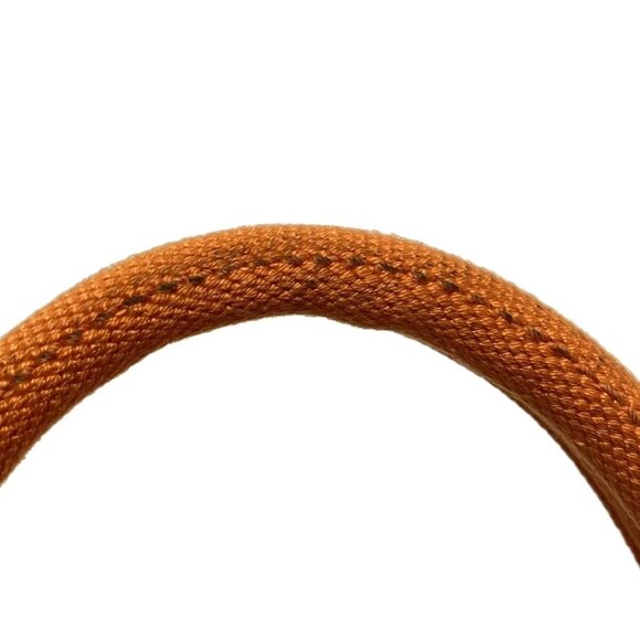 Auth PRADA Canapa Papaya (Orange) Canvas Tote Bag - Picture 10 of 14